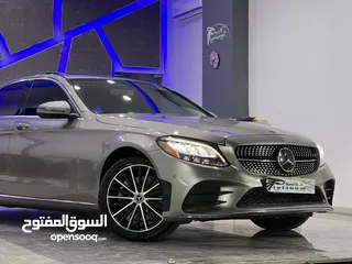  2 مرسيدس C 300 2019 - مميزه جداً قابلة للتمويل في قمة النظافة