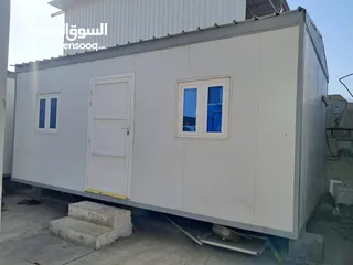  10 Steel Freight Container 40'x8' and Portacabin 20'x12'