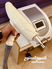  2 جهاز ازالة وشم وتشقير شعر وليزر كربوني
