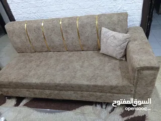  4 طقم كنب للبيع مستعمل خفيف