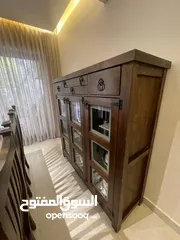  2 طقم سغرة خشب طبيعي بسعر ناااااااااااار