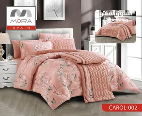  1 Mora spain comforter 7pcs set imported from spain