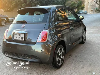  20 فيات كهرباء 500e موديل 2016 فحص كامل تقطع مسافه 140 - 150 بحاله ممتازه لا تحتاج إلى شيء