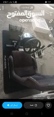  1 ستيرنج ثرست ماسترThrustmasterمع كرسي العاب من play seatقير تراست ماستر والهاند بريك اليدوي