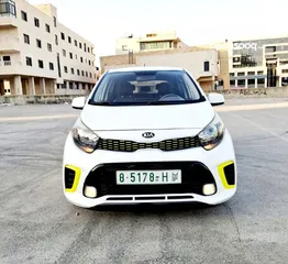  2 كيا مورنينج 2018 GT LINE فل  عداد قليل ( 44 ) ألف كيلو