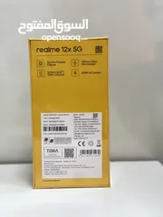  2 REALME 12X (5G)  8GB RAM  256GB STORAGE  DUAL SIM