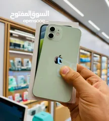  3 ايفون 12 الاصلي جيجا 64  بطارية مشكل هدية كفر ولزقة وشاحن الاصلي متوفر توصيل