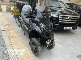  5 سكوتر كوادرو فل كامل 3 عجال 350cc للبدل ع سيارة او للبيع مع دفع الفرق الافخم بالاردن