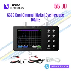  1 SCO2 Dual Channel Digital Oscilloscope 10MHz
