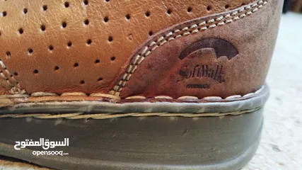  5 حذاء رجالي ماركة سوفتوك Softwalk برتغالي صناعة يدوية جلد طبيعي مريح 43
