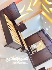  5 غرفة نوم شبابيه خشب زان ولاتيه