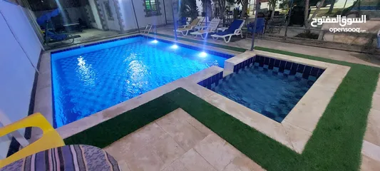  8 مزرعه و شاليه للإيجار اليومي مزارع وشاليهات للايجار يومي أسبوعي شهري في أرقى مكان في الغور تل الروضه