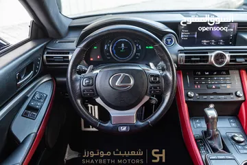  29 Lexus Rc F-Sport 2020