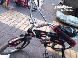  2 بسكليت رامبو مقاس 16 بحال الجديد