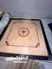  1 لوحه ( كيرم - carrom ) مع الاحجار