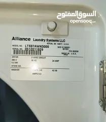 2 غساله نوع امريكي مع حماصه نوع speedy Queen