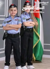  9 ملابس دشداش و عقال و غبايه و ثوب تراثي بنات اطفال   لباس جيش درك امن عام عسكري الجيش الاردني
