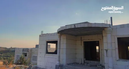  13 بيت طابقين عظم ناعور ابو العساكر منطقة فلل