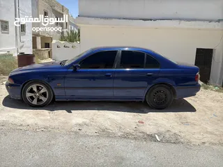  5 Bmw 525 1998 ماتورها  cc2500 السياره تصلح للعفائات الكبيره