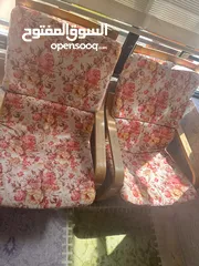  1 كرسي ايكيا عدد 2 مع مسند لرجلين ب 75 دينار فقط