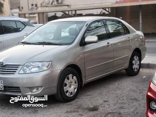  7 للبيع تويوتا كورولا موديل 2006 شرط الفحص المكينه الكبيره 1800 سي سي