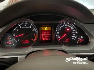  4 Audi A6 2009 وارد شركة نقل فل كامل فحص نظيف بسعر 7200