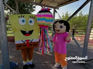  12 شخصيات كرتونية ومهرجين