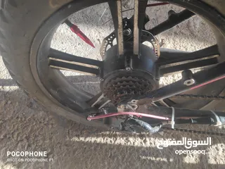  6 دراجة كهربائية مستعمل زي الجديد 90٪