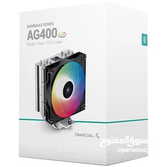  4 مبرد ديب كول AG400 RGB لجميع المعالجات  intel amd بافضل سعر