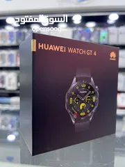  1 HUAWEI GT4 black (46mm) ساعة هواوي 4 باللون الاسود قياس 46 مم  العرض لفترة محدودة ( كمية محدودة )