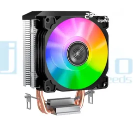  1 مروحة تبريد هوائي RGB بأداء ممتاز وسعر بجنن من مؤسسة الحزام الازرق RGB Z200 CPU AIR COOLER