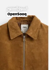  2 100% original leather jacket - ZARA - new size s