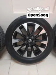  2 للبيع رنقات التيما ب 120وقابل  Altima wheels for sale for 120Negotiable