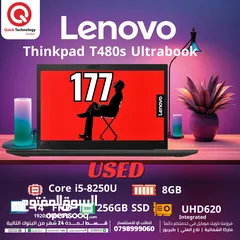  1 laptop Thinkpad T480s Ultrabook   Ci5-7  مستعمل بحالة الوكالة