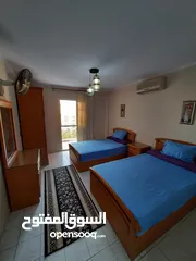  4 شقة 90م مفروشة للايجار بمدينة الرحاب بموقع متميز