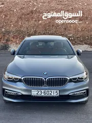  1 BMW 530e model 2018 وارد وصيانة الوكالة عداد قليل