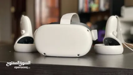  2 نظارة واقع افتراضي VR مع ملحقات رهيييييبة وأصلية