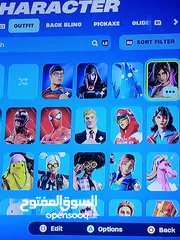  2 حساب فورت نايت للبيع 