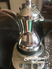  2 ماكينة تحضير وتسخين القهوه العربيه شبه جديده