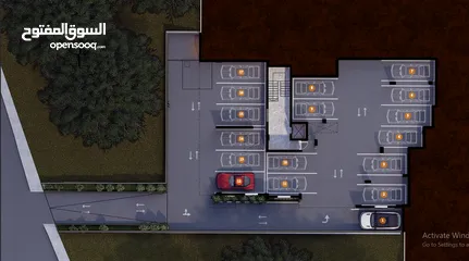  12 شقة سكنية مشطبة في مشروع قيد الانشاء بالقرب من برج فلسطين