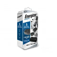  4 Energizer 5-in-1 Mobile Travel Accessories Pack (TPANDOID) مجموعة سفر لجهاز ايفون