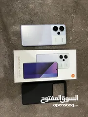  7 Redmi note 13 pro plus 5G بكرتونه وفاتورته استخدام شهر تقريبًا