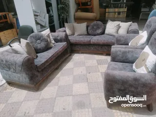  4 طقم كنب 7مقاعد
