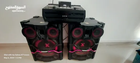  1 DJ speaker LG in good condition and very cheap