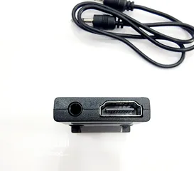  9 Converter  HDMI to VGA with Audio محول مع صوت