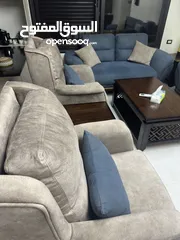  3 طقم كنب غرف جلوس بجودة عالية للبيع بسعر مغري