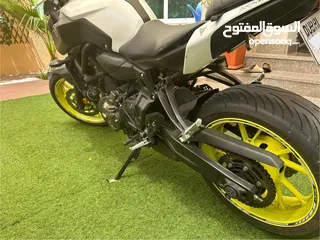  1 Yamaha MT07 in perfect condition & low Mileage 14 KM only