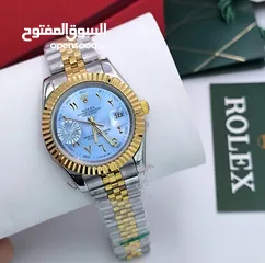  5 ساعات رولكس هاي كوالتي جميع الاصدارات جوده عاليه جدا استالس استيل ومتوفر جميع الماركات مع المرفقات