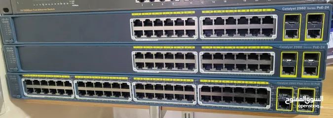  1 Cisco switch POE 24P & 48P سيسكو سويتش