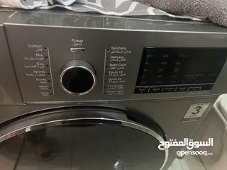  7 غسالة جولد سكاي 7 -8 كيلو  كفالة شغالة  من درويش  الماتور عليه كفالة لمدة 5 سنوات